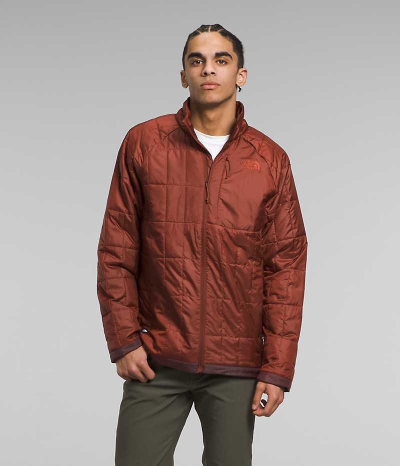 Brown The North Face Circaloft Men\'s Puffer Jacket | MALAYSIA TEOJXK