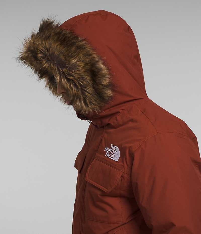 Brown The North Face McMurdo Men's Bomber Jacket | MALAYSIA QOLIHR