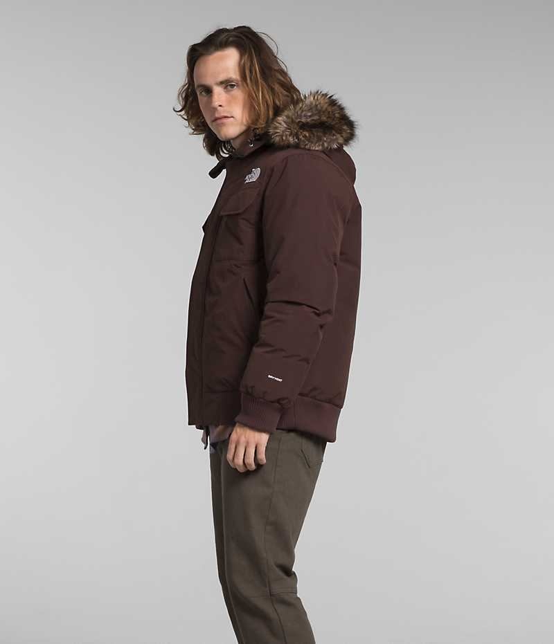 Brown The North Face McMurdo Men's Bomber Jacket | MALAYSIA BJYUGQ