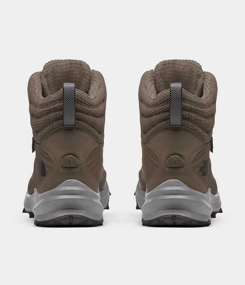 Brown The North Face VECTIV Fastpack Insulated FUTURELIGHT™ Women's Hiking Boots | MALAYSIA HQJITX