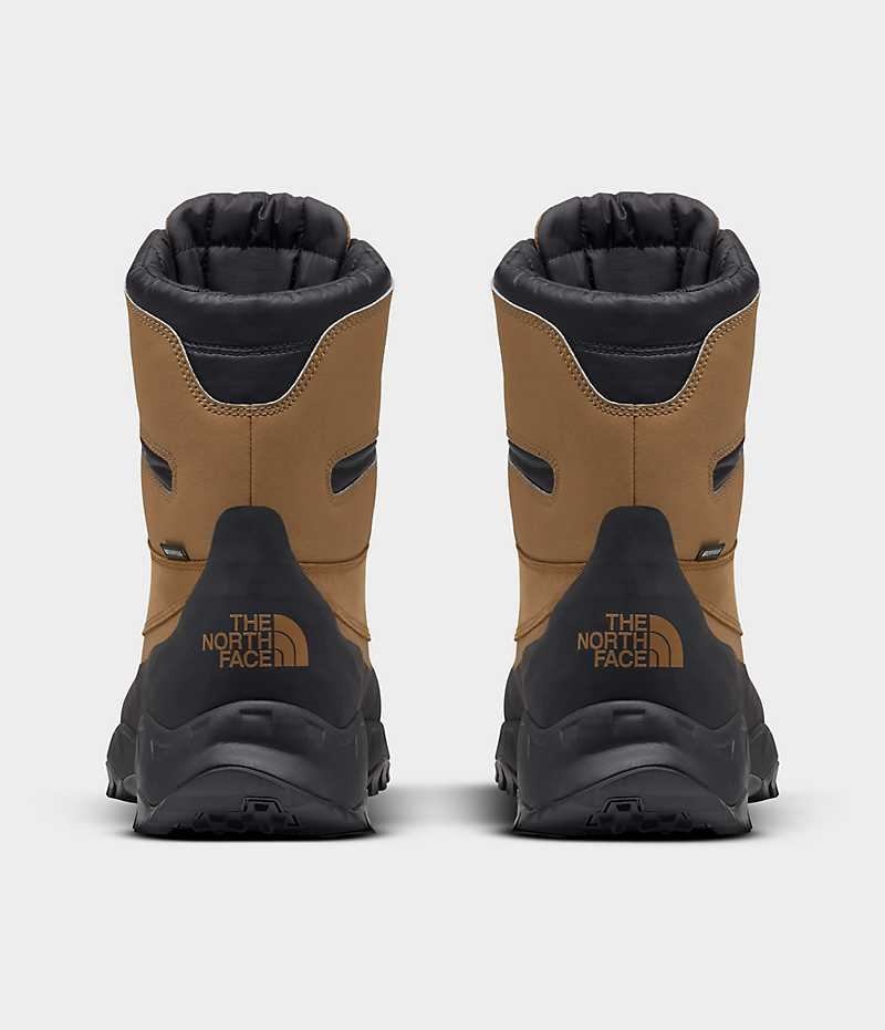 Brown / Black The North Face ThermoBall™ Lifty II Men's Winter Boots | MALAYSIA KABTCS