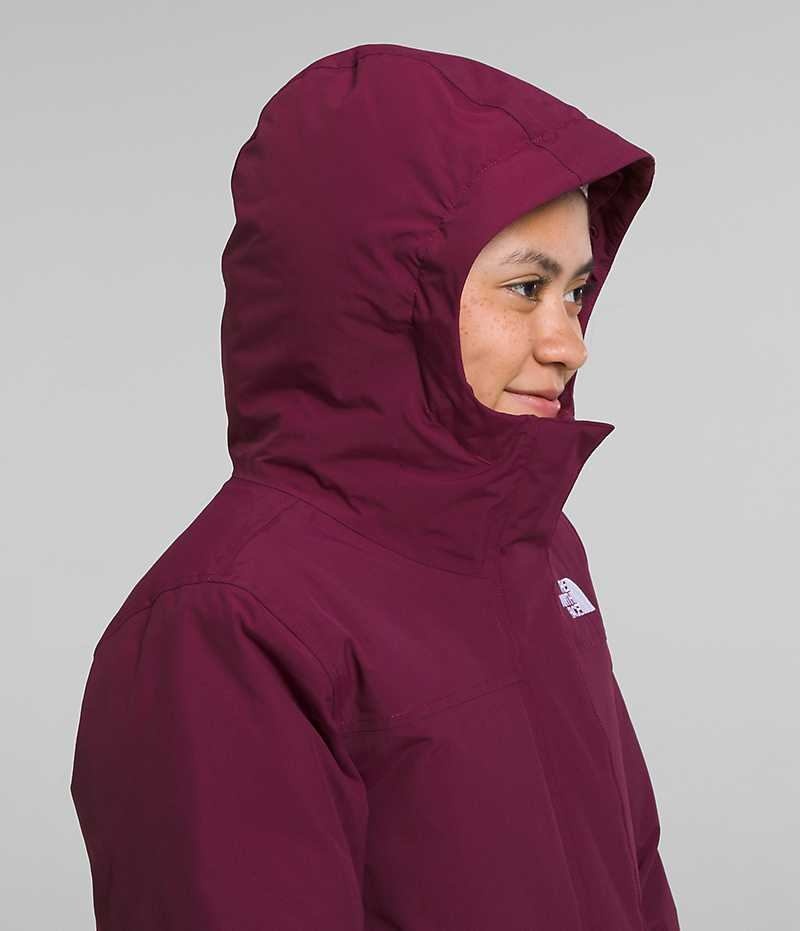 Burgundy The North Face Arctic Girls' Coat | MALAYSIA BLUYTG