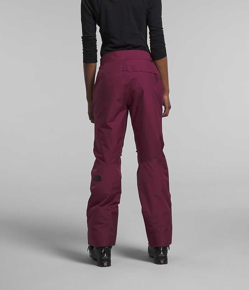 Burgundy The North Face Dawnstrike GTX Women's Insulated Pants | MALAYSIA RPJIFE