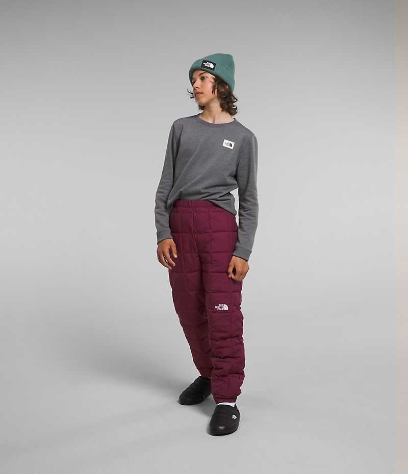 Burgundy The North Face Lhotse Boys' Pants | MALAYSIA ULNCSV