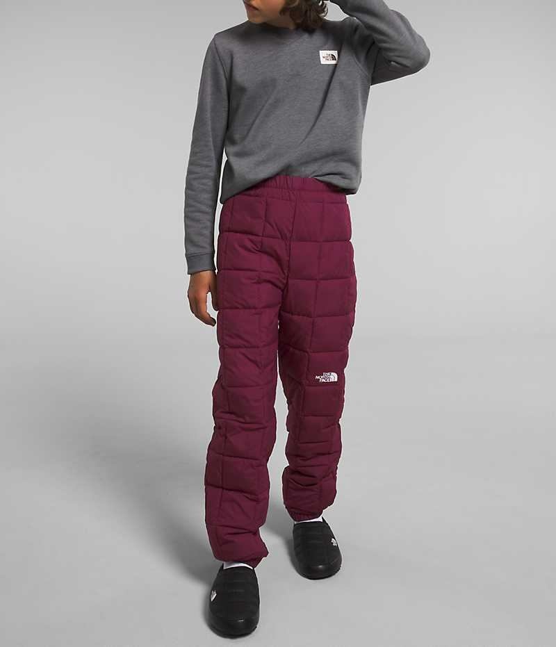 Burgundy The North Face Lhotse Boys\' Pants | MALAYSIA ULNCSV