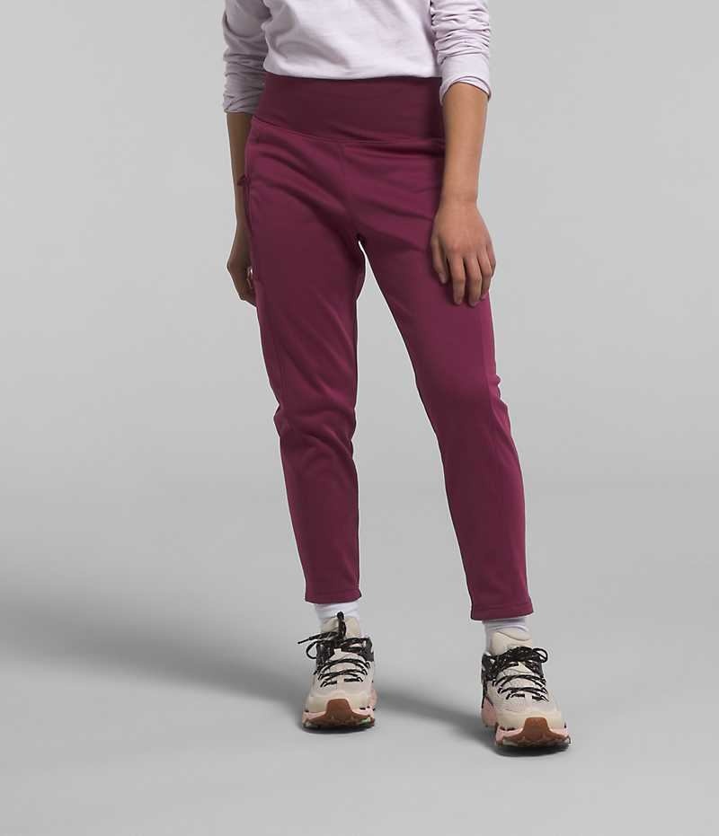 Burgundy The North Face Winter Warm Girls\' Pants | MALAYSIA SBRUKC