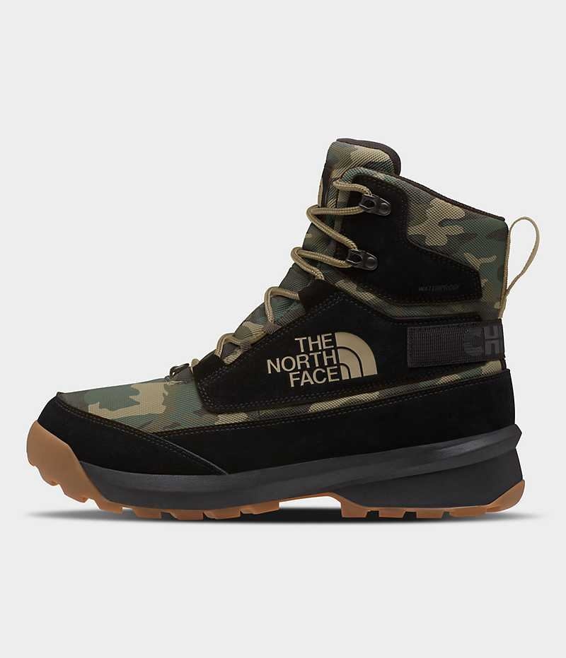 Camo The North Face Chilkat V Cognito Waterproof Men\'s Winter Boots | MALAYSIA BSRFLM