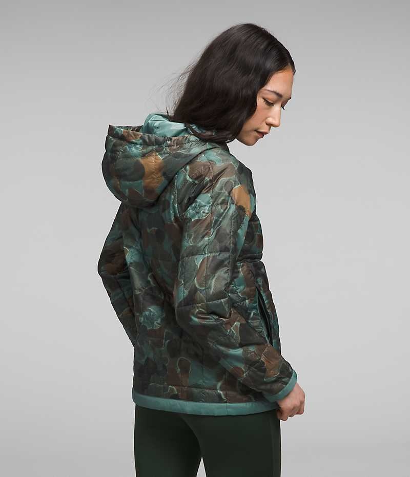 Camo The North Face Circaloft ¼-Zip Pullover Women's Puffer Jacket | MALAYSIA WOVFCI