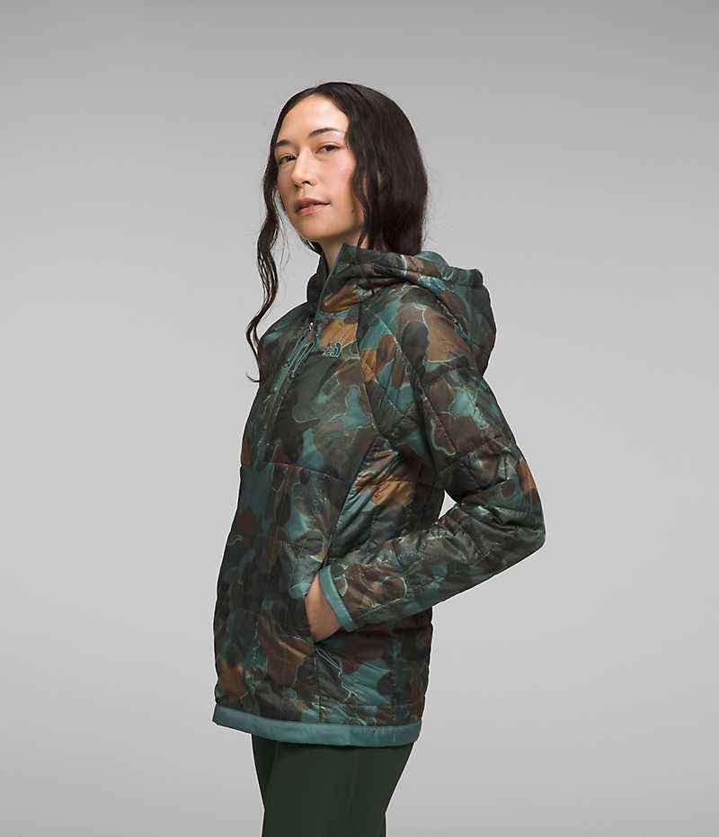 Camo The North Face Circaloft ¼-Zip Pullover Women's Puffer Jacket | MALAYSIA WOVFCI