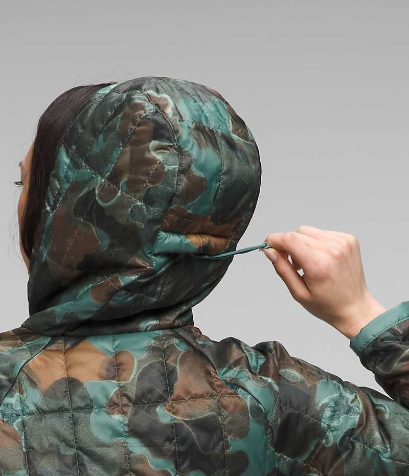 Camo The North Face Circaloft ¼-Zip Pullover Women's Puffer Jacket | MALAYSIA WOVFCI