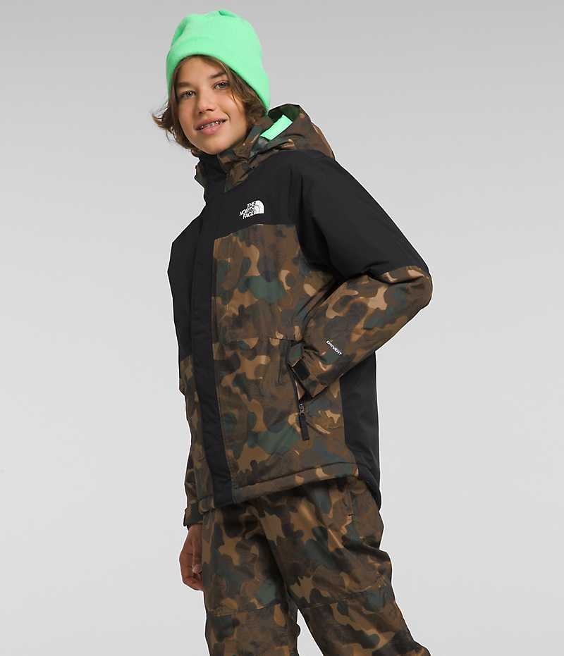 Camo The North Face Freedom Extreme Boys' Insulated Jacket | MALAYSIA VORBAK