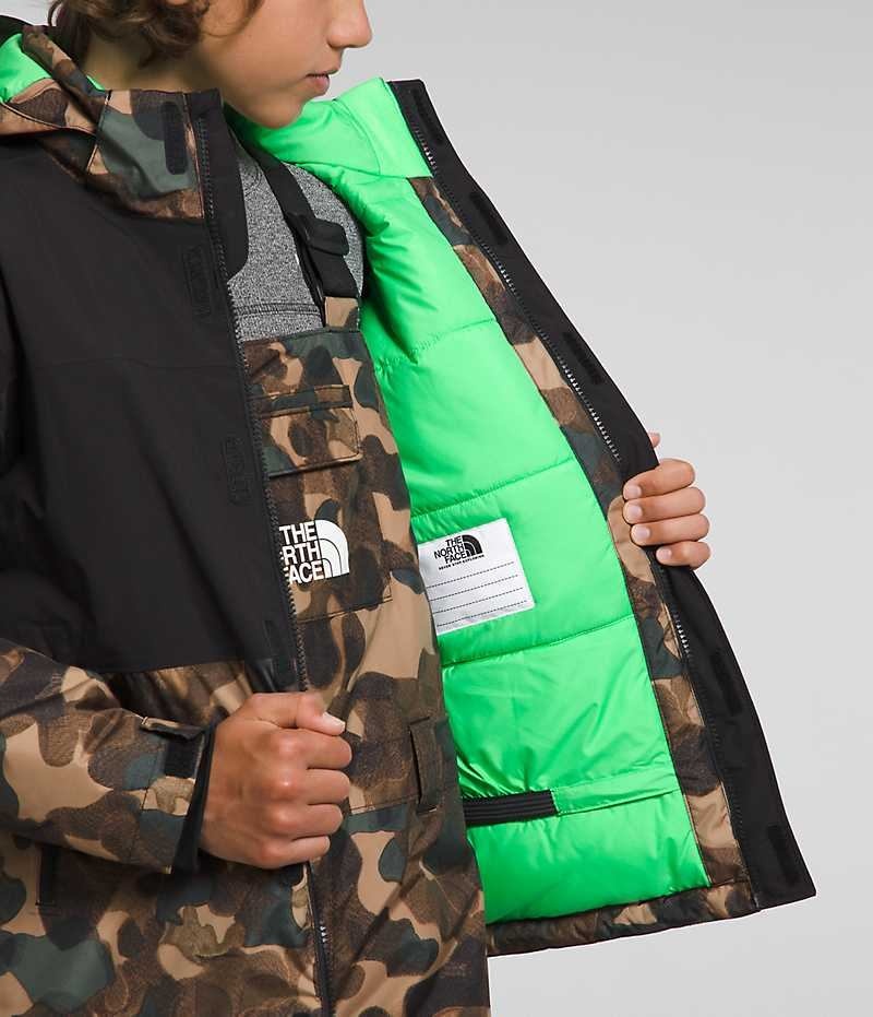 Camo The North Face Freedom Extreme Boys' Insulated Jacket | MALAYSIA VORBAK