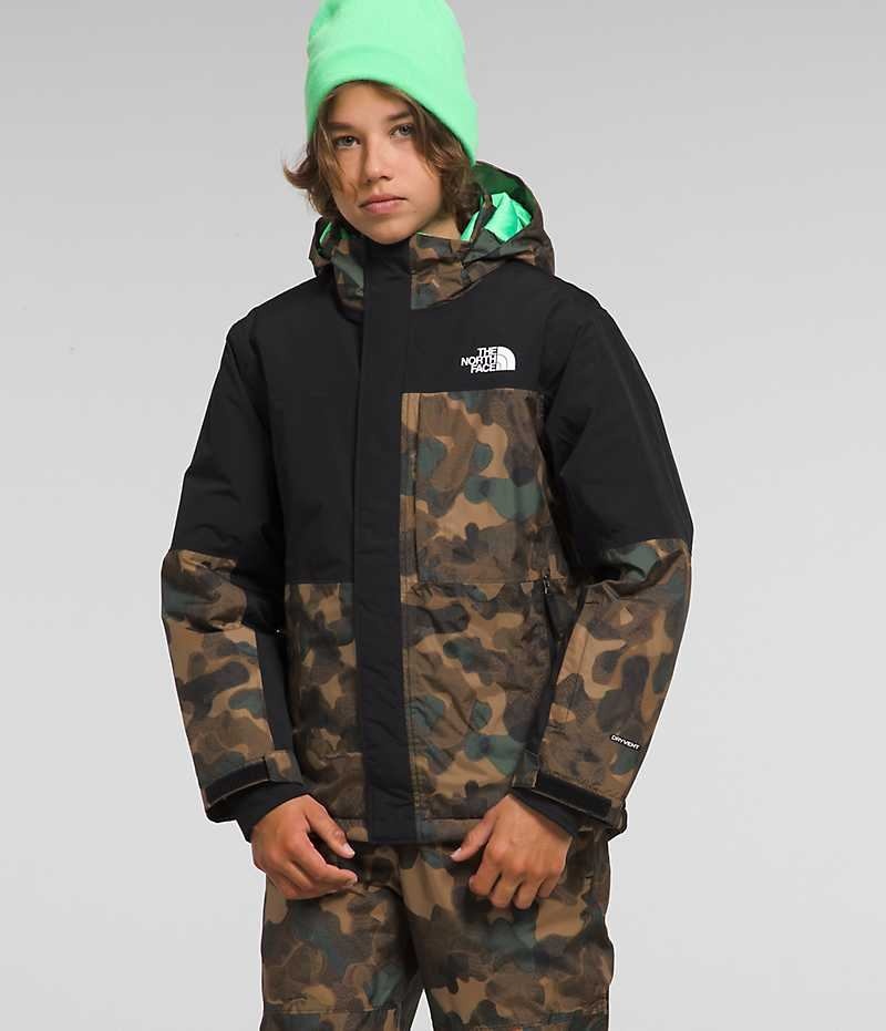 Camo The North Face Freedom Extreme Boys\' Insulated Jacket | MALAYSIA VORBAK