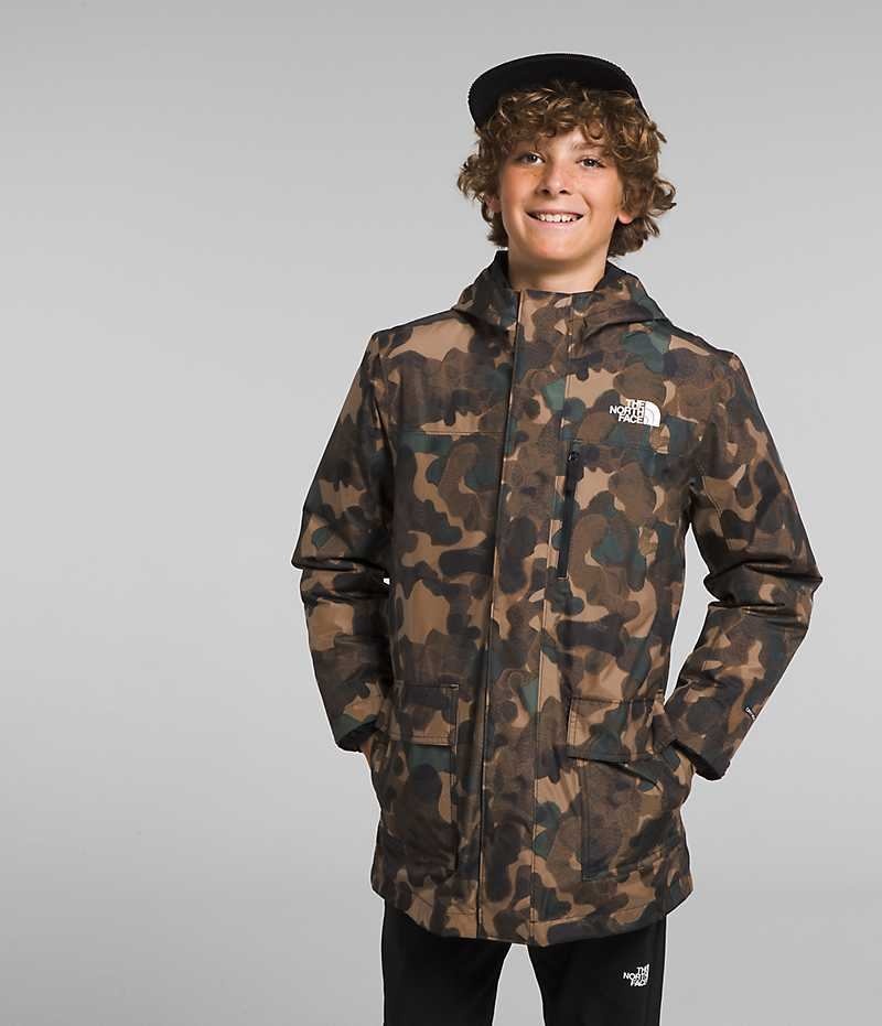 Camo The North Face North Triclimate® Boys\' Puffer Jacket | MALAYSIA ARGYQS