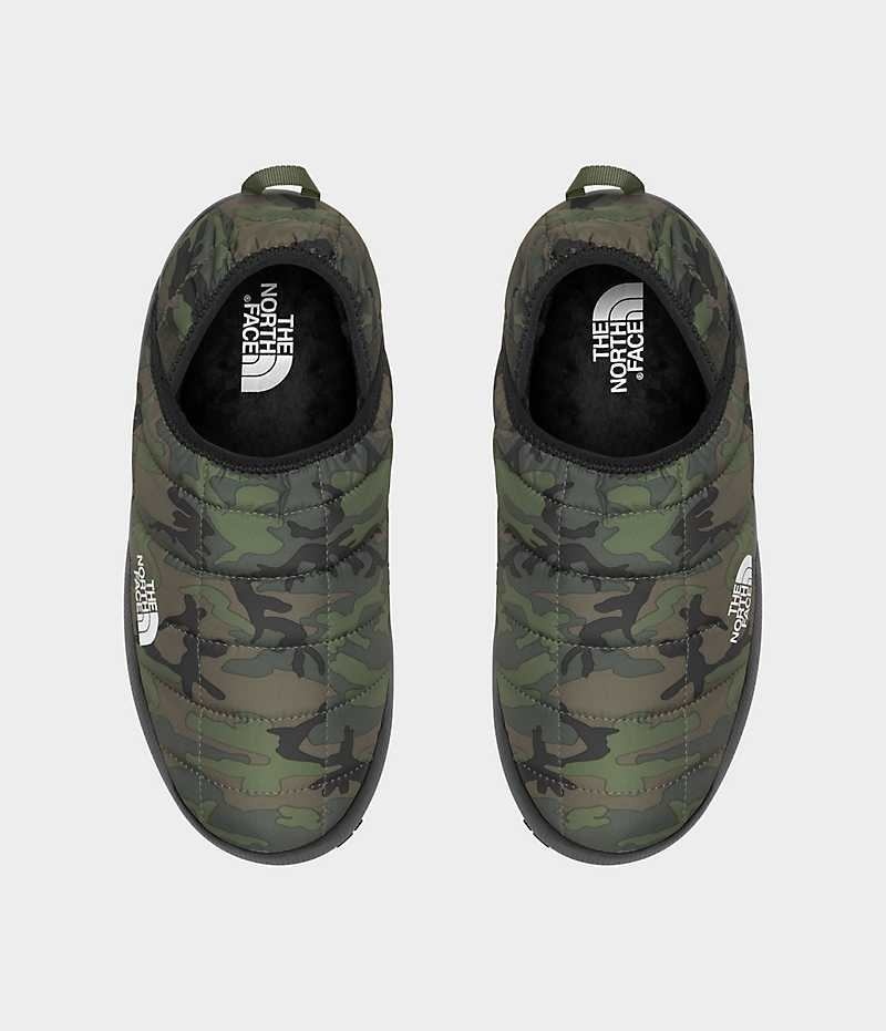 Camo The North Face ThermoBall™ Traction V Men's Mules | MALAYSIA SIVOEB