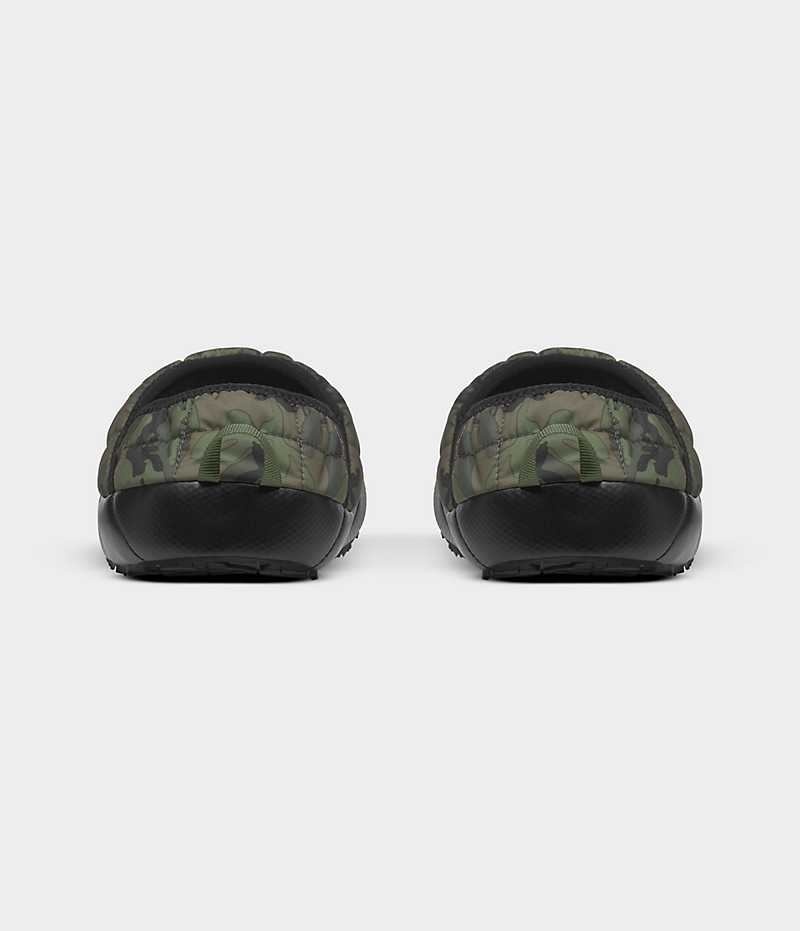 Camo The North Face ThermoBall™ Traction V Men's Mules | MALAYSIA SIVOEB