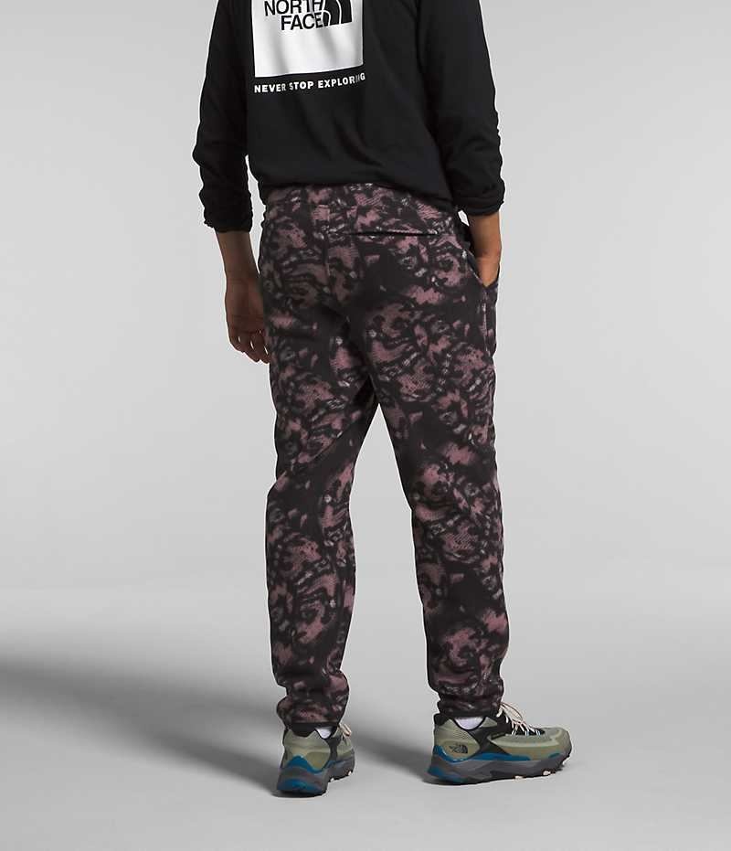 Fuchsia The North Face Alpine Polartec® 100 Men's Fleece Pants | MALAYSIA DRQXJW