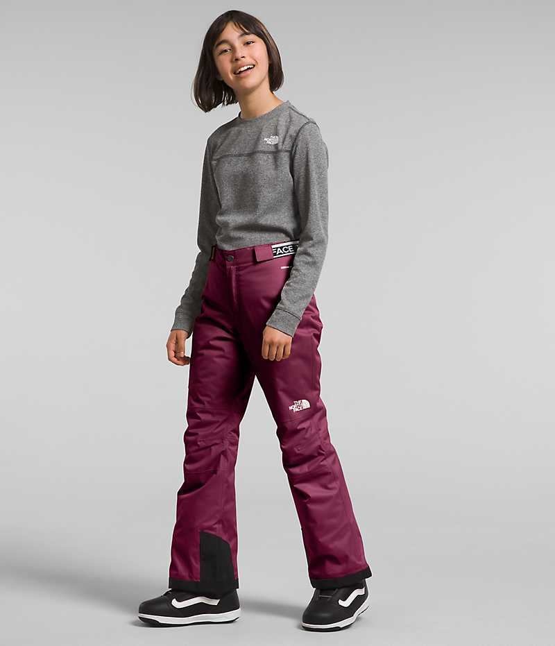 Fuchsia The North Face Freedom Girls' Insulated Pants | MALAYSIA SCXWNQ