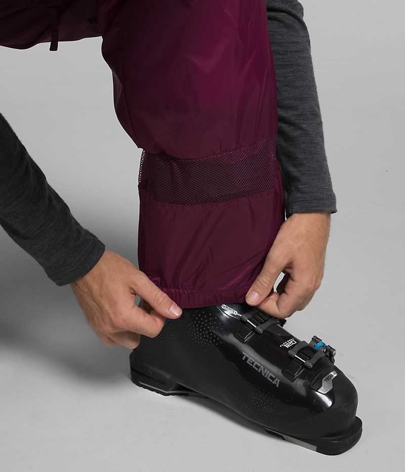 Fuchsia The North Face Freedom Men's Bib Pants | MALAYSIA EAQXBW