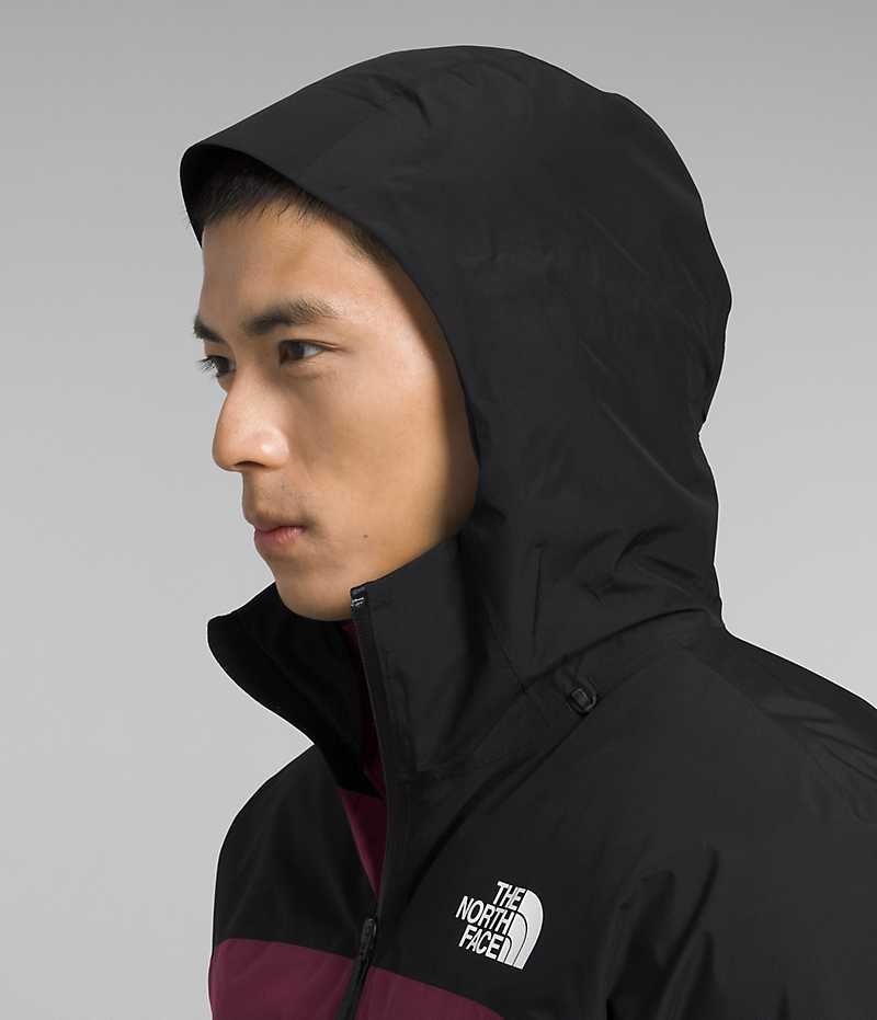 Fuchsia The North Face Mountain Light Triclimate® GTX Men's Hooded Jacket | MALAYSIA AVGXWY