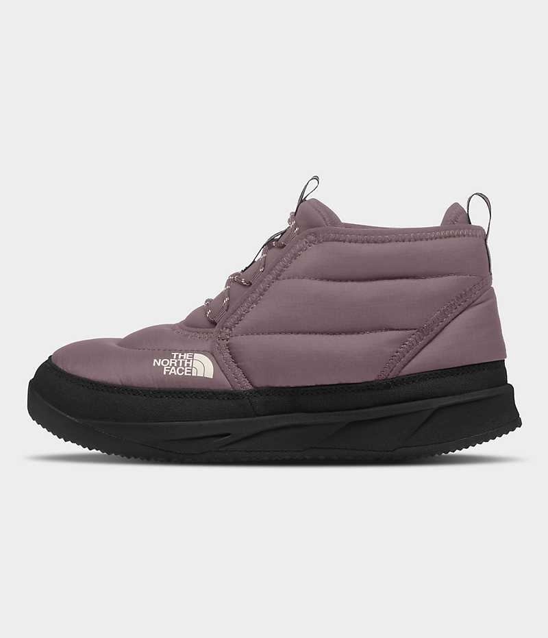 Fuchsia The North Face NSE Chukkas Women\'s Winter Boots | MALAYSIA HWVSLR