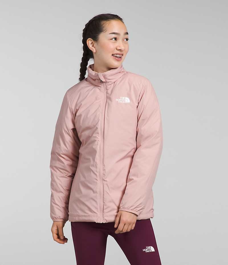 Fuchsia The North Face North Triclimate® Girls' Puffer Jacket | MALAYSIA QCWPOT