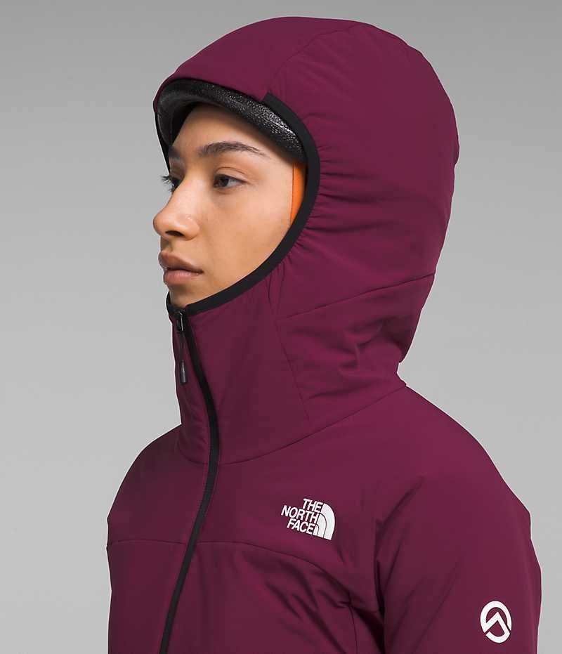 Fuchsia The North Face Summit Series Casaval Hoodie Women's Hybrid Jacket | MALAYSIA XCFPAO