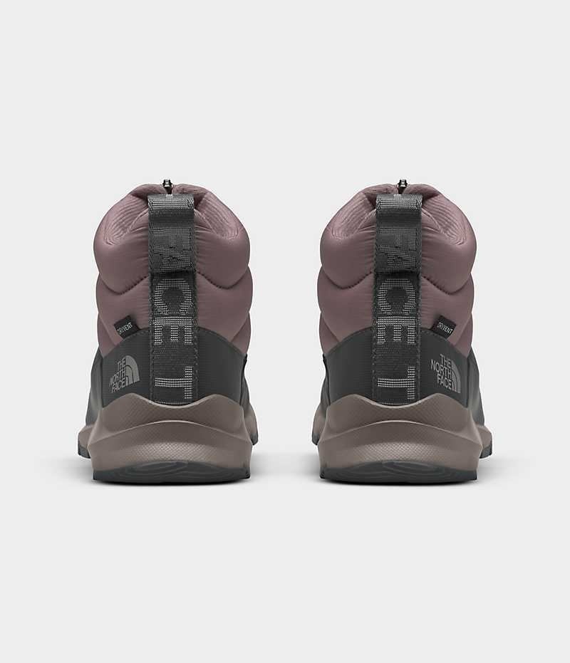 Fuchsia The North Face ThermoBall™ Progressive Zip II Waterproof Women's Winter Boots | MALAYSIA IMCXZT