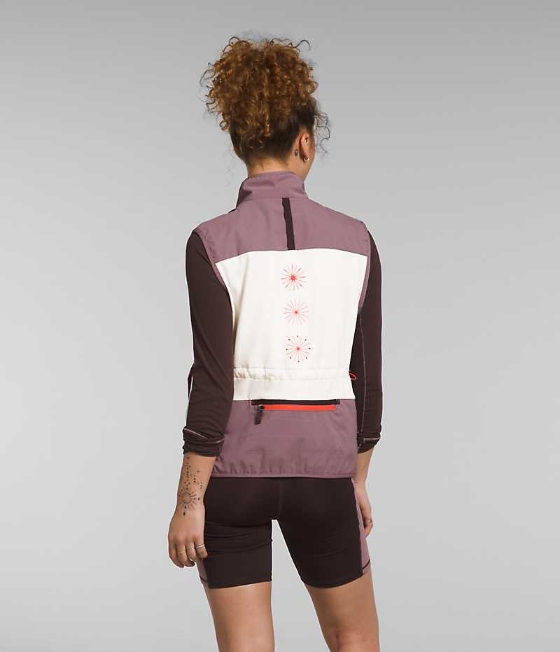 Fuchsia The North Face Trailwear Winter Warm Flash Women's Vest | MALAYSIA ECQBOS