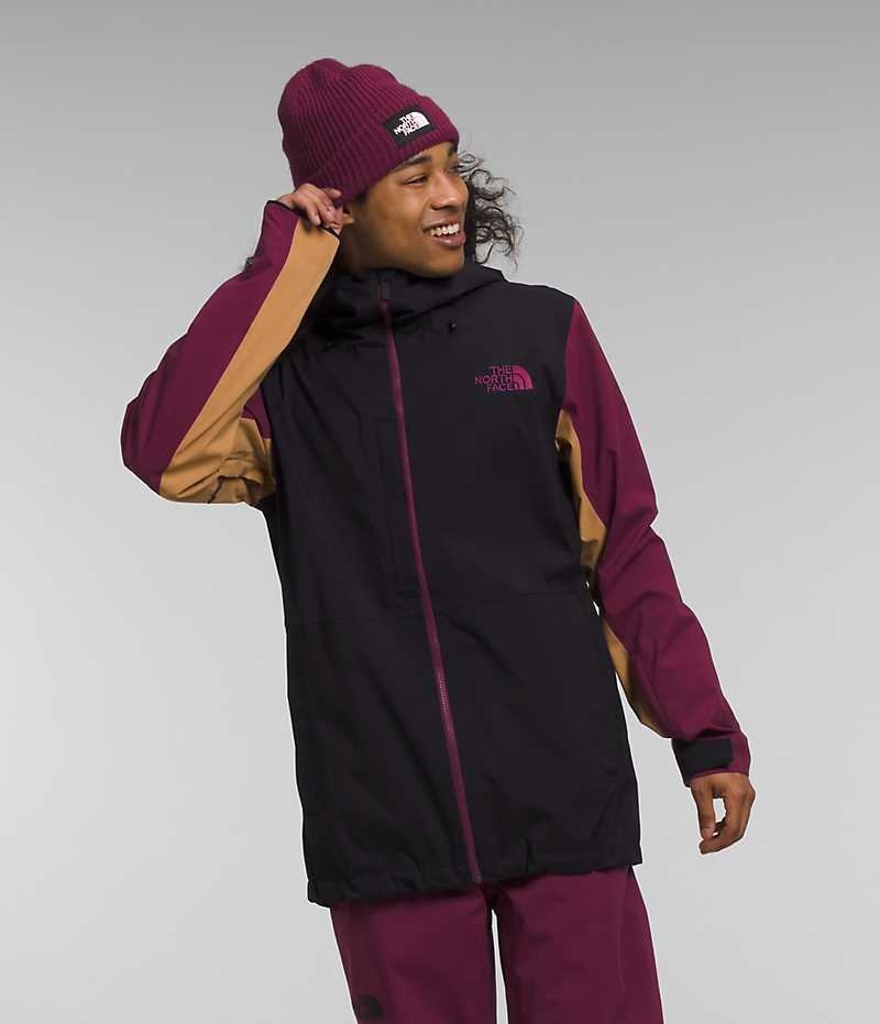 Fuchsia / Black The North Face Freedom Stretch Men\'s Insulated Jacket | MALAYSIA TQWLJS