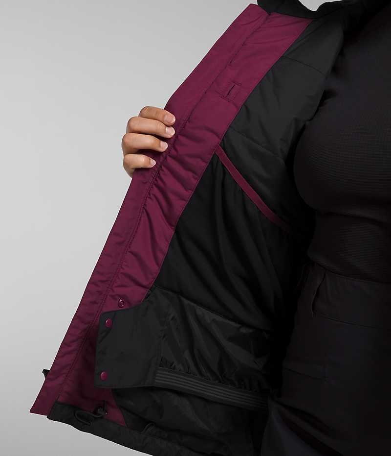 Fuchsia / Black The North Face Plus Freedom Women's Insulated Jacket | MALAYSIA PLCZAY