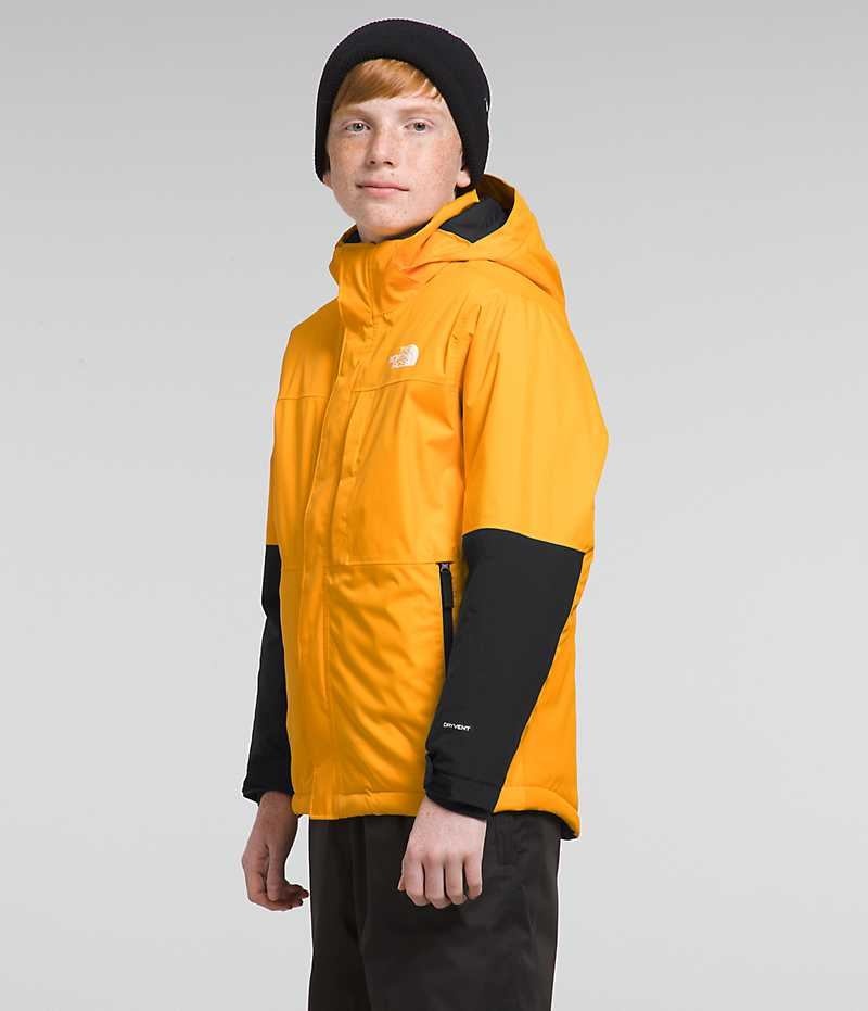 Gold The North Face Freedom Extreme Boys' Insulated Jacket | MALAYSIA QUROVW