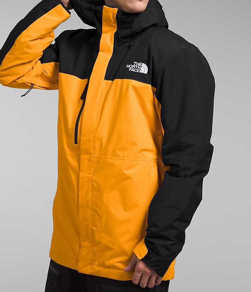 Gold / Black The North Face Freedom Men's Insulated Jacket | MALAYSIA QABIKY