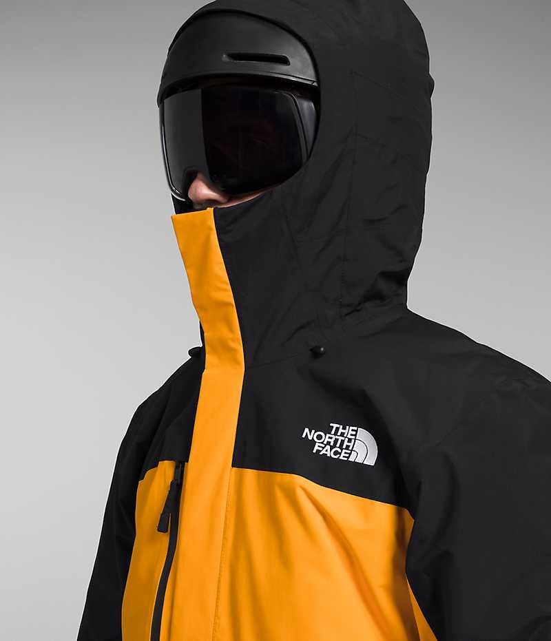 Gold / Black The North Face Freedom Men's Insulated Jacket | MALAYSIA QABIKY