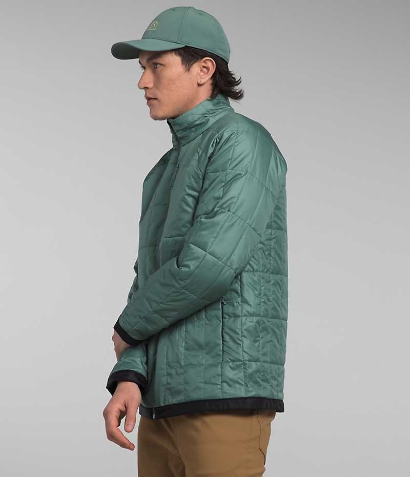 Green The North Face Circaloft Men's Puffer Jacket | MALAYSIA PRUHIB