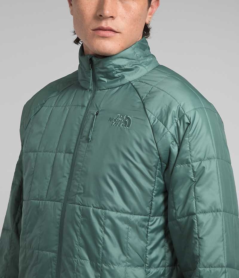 Green The North Face Circaloft Men's Puffer Jacket | MALAYSIA PRUHIB