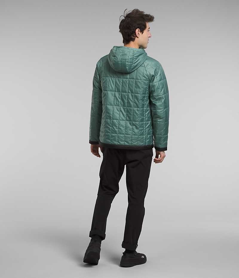 Green The North Face Circaloft ¼-Zip Pullover Men's Puffer Jacket | MALAYSIA CPXJYL