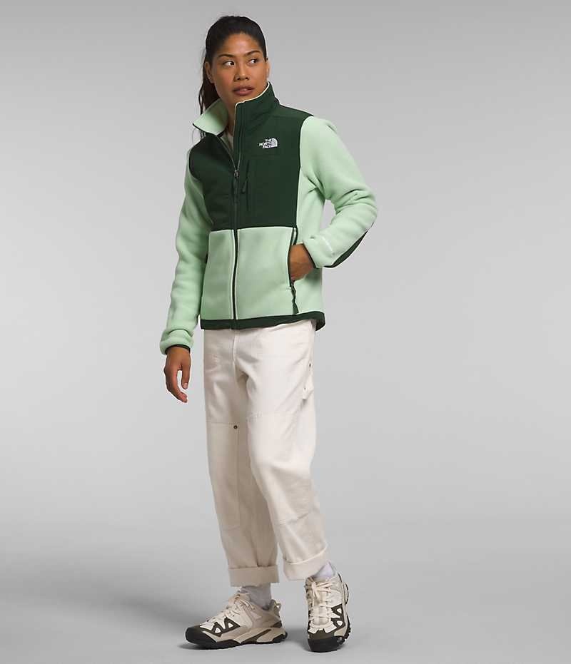 Green The North Face Denali Women's Fleece Jacket | MALAYSIA WJYALU