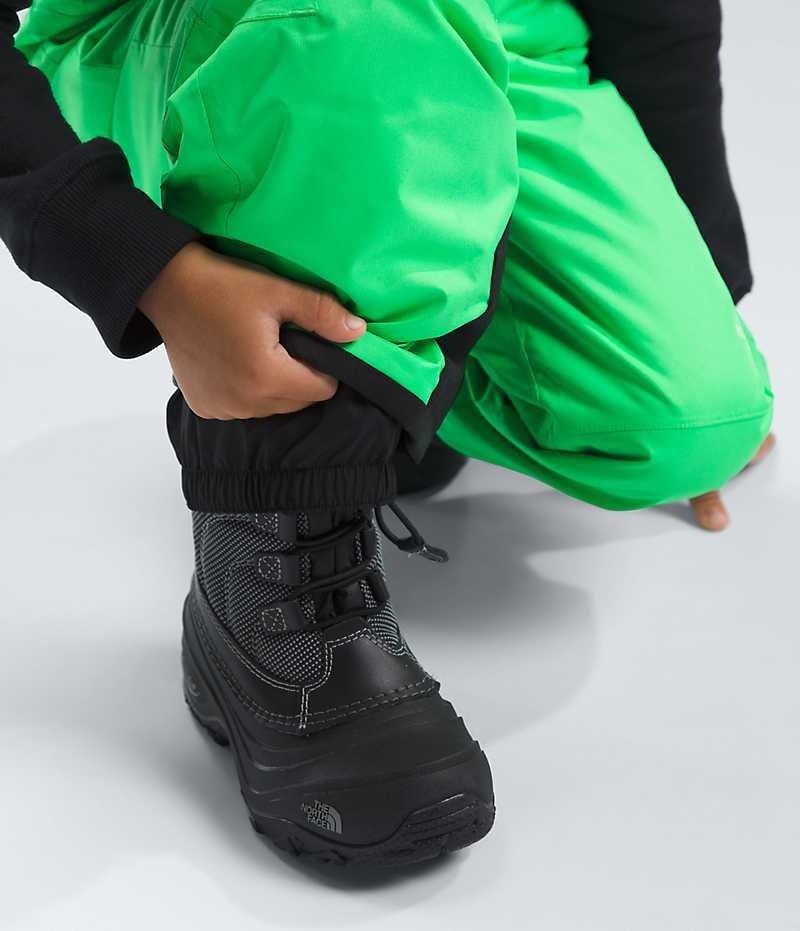 Green The North Face Freedom Insulated Boys' Bib Pants | MALAYSIA OAMNCI