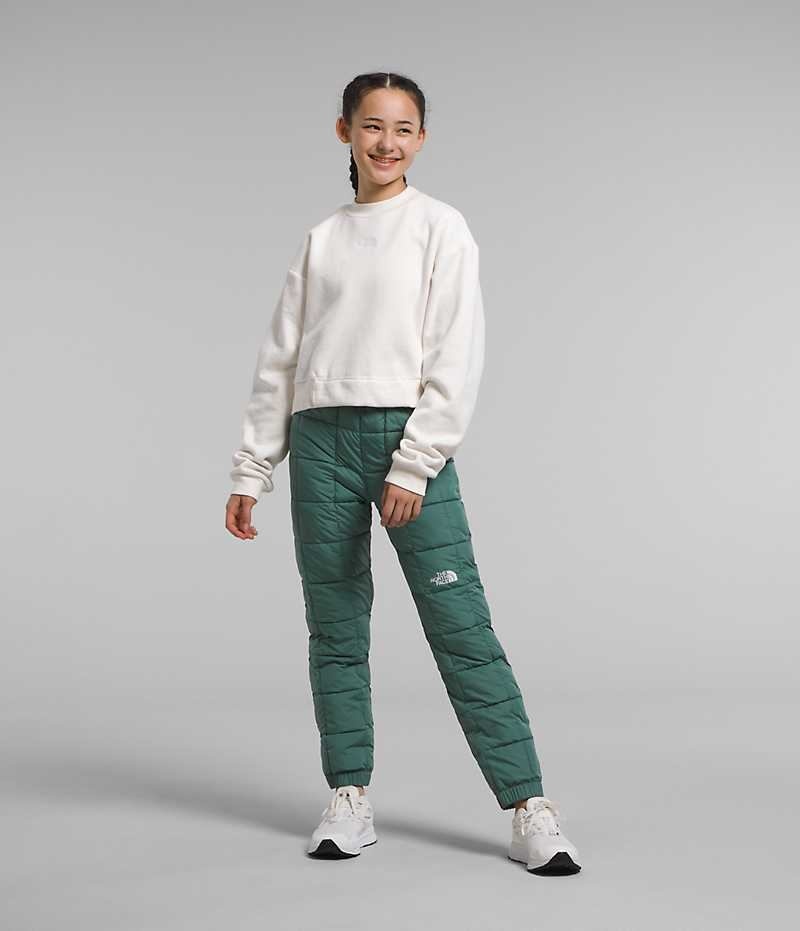 Green The North Face Lhotse Girls\' Pants | MALAYSIA SEHALN