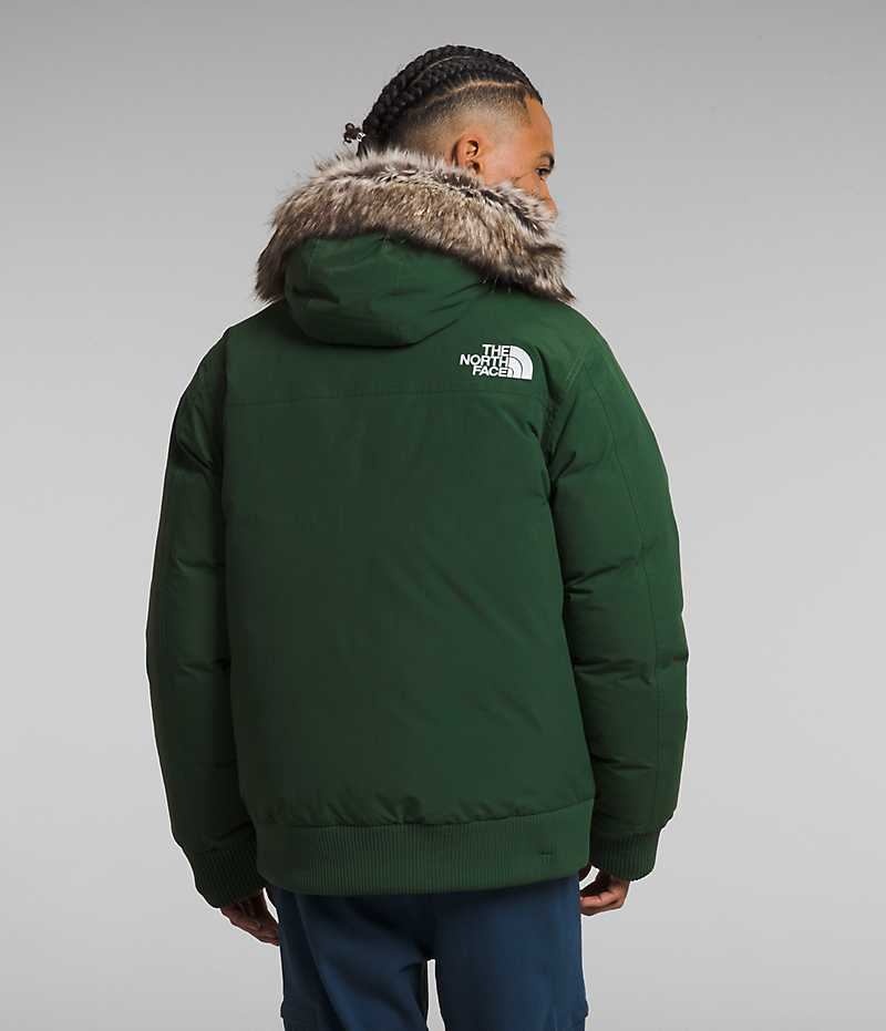 Green The North Face McMurdo Men's Bomber Jacket | MALAYSIA MIKOBE