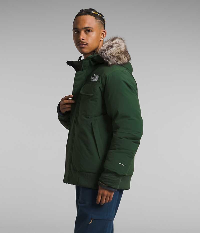 Green The North Face McMurdo Men's Bomber Jacket | MALAYSIA MIKOBE