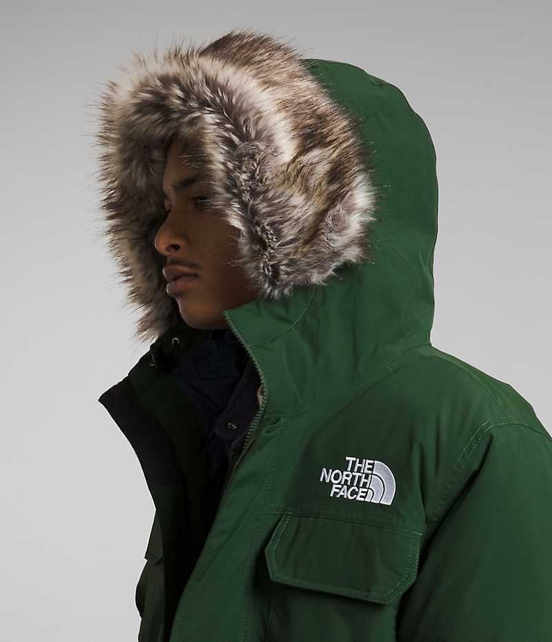 Green The North Face McMurdo Men's Bomber Jacket | MALAYSIA MIKOBE