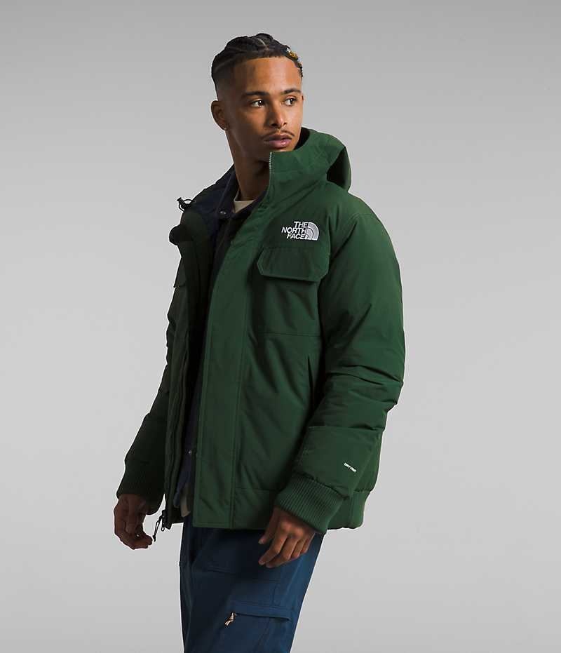 Green The North Face McMurdo Men's Bomber Jacket | MALAYSIA MIKOBE