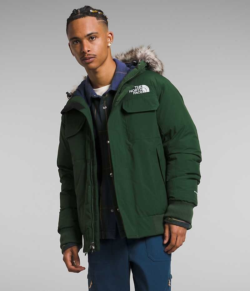 Green The North Face McMurdo Men\'s Bomber Jacket | MALAYSIA MIKOBE