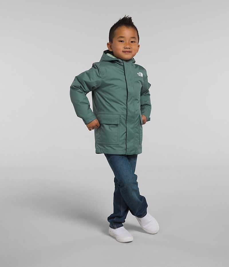 Green The North Face North Triclimate® Boys\' Puffer Jacket | MALAYSIA STXGEM