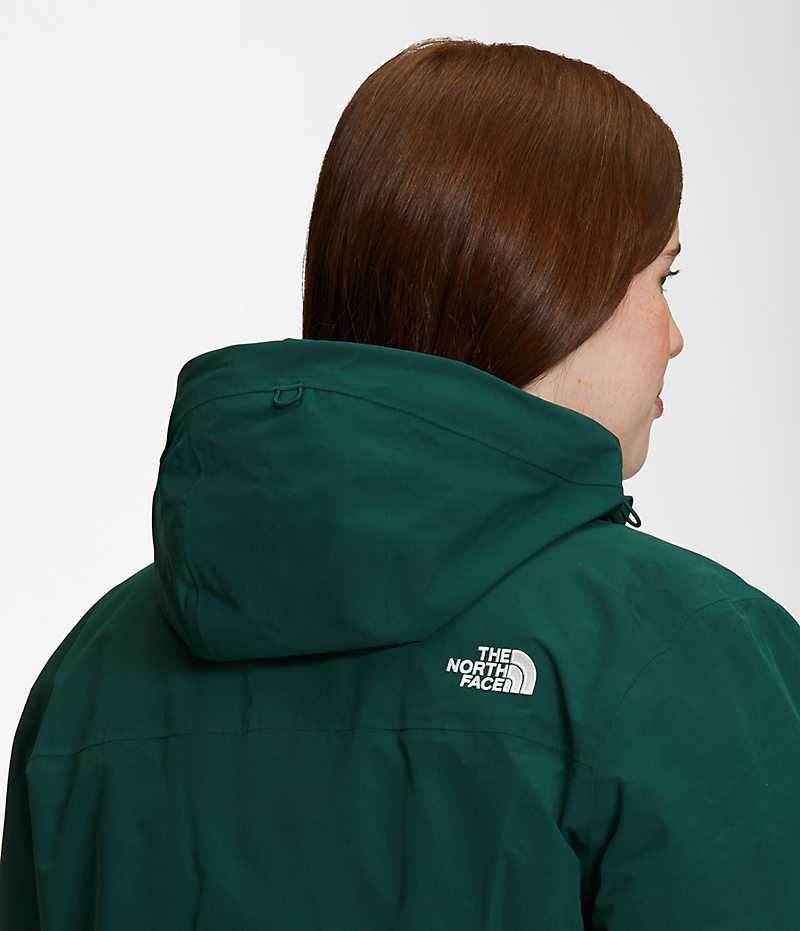 Green The North Face Plus Arctic Women's Coat | MALAYSIA JXAFDG