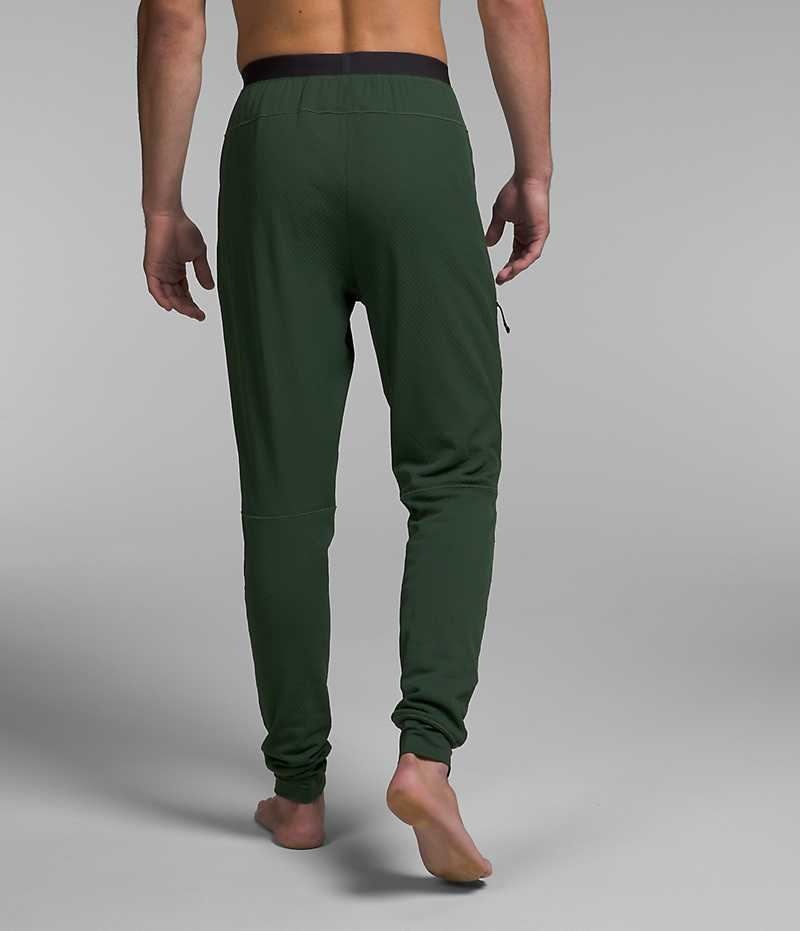 Green The North Face Summit Series FUTUREFLEECE™ Men's Fleece Pants | MALAYSIA ONCHWF