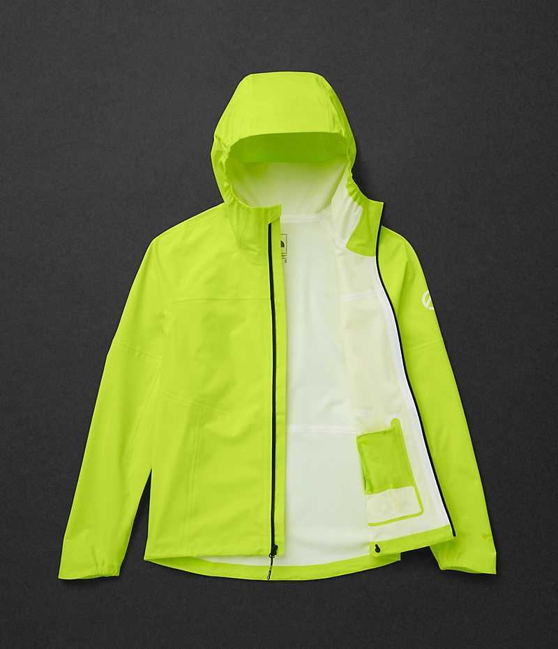 Green The North Face Summit Series Superior FUTURELIGHT™ Women's Rain Jacket | MALAYSIA CAFJQR