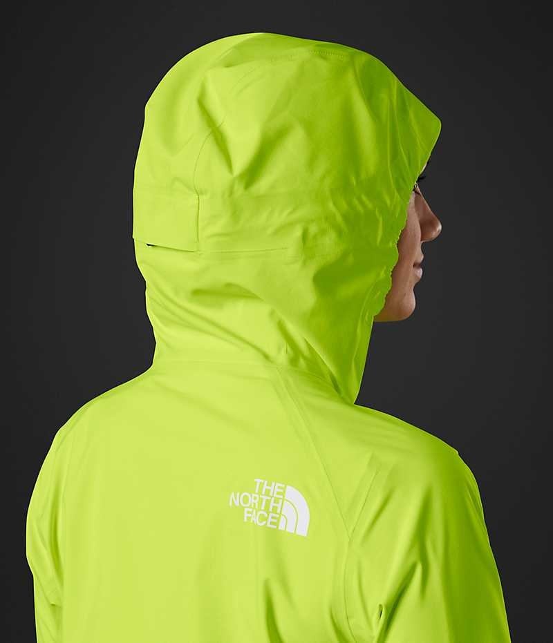 Green The North Face Summit Series Superior FUTURELIGHT™ Women's Rain Jacket | MALAYSIA CAFJQR